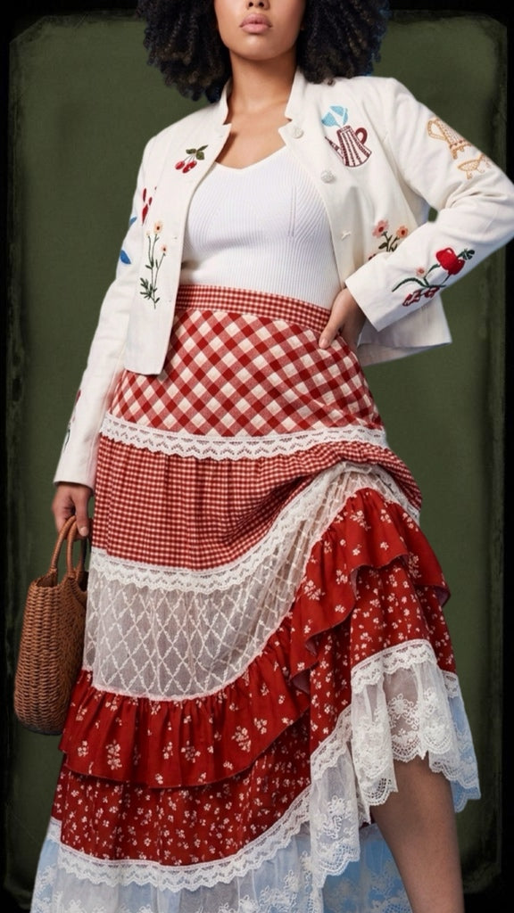 Patchwork Skirt