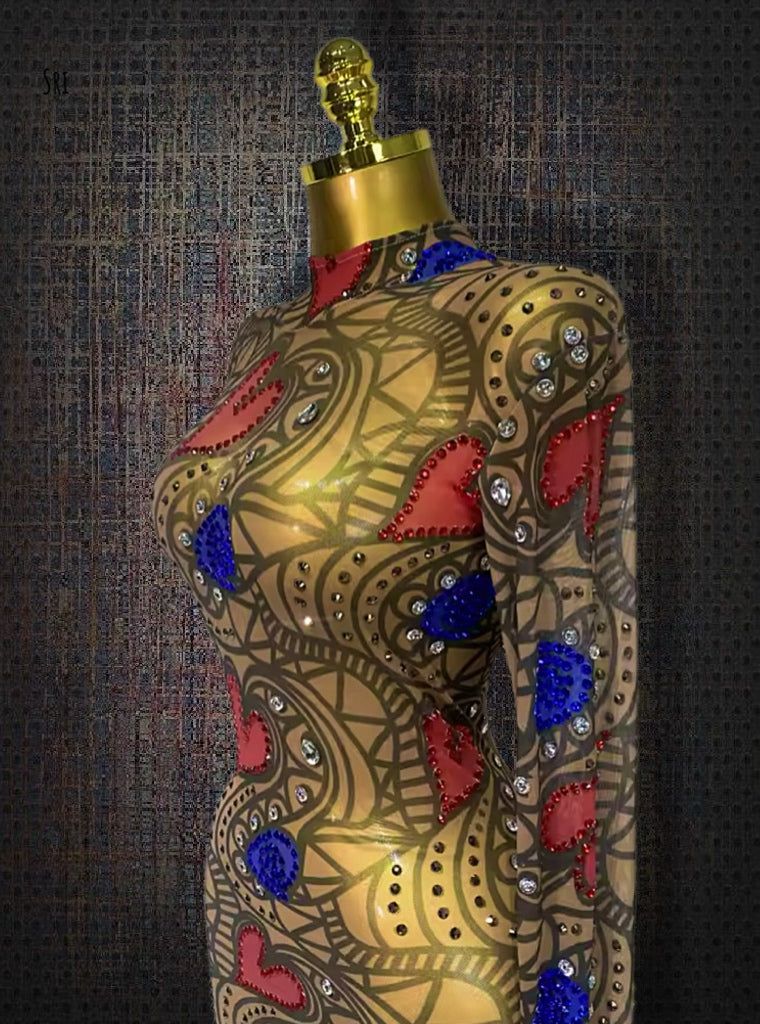 Sparkly Diamond Dress