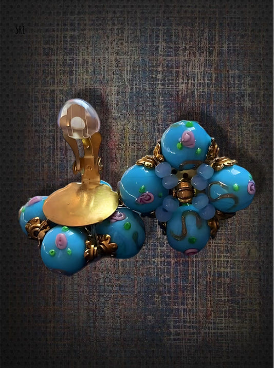 Gold Plated Handcrafted Earrings