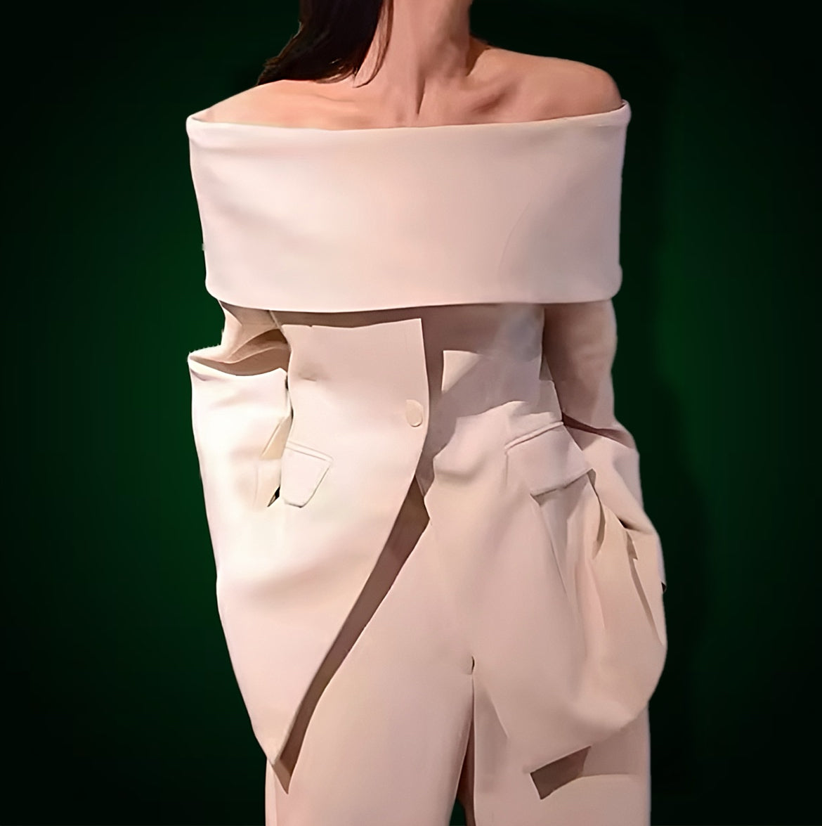 Women’s Off Shoulders Blazer Jacket