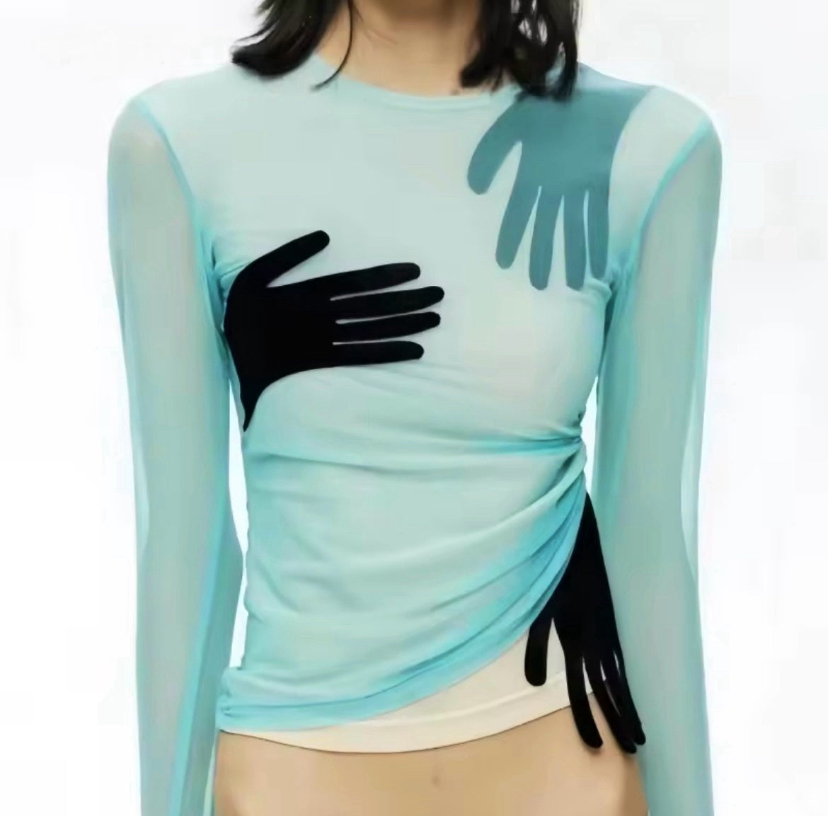 Hands All Over Women’s Blouse