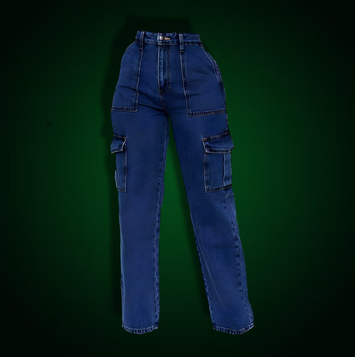 Women’s Baggy Cargo Jeans With Plus Sizes
