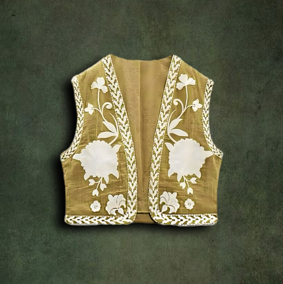 Handmade Embroidered Vest