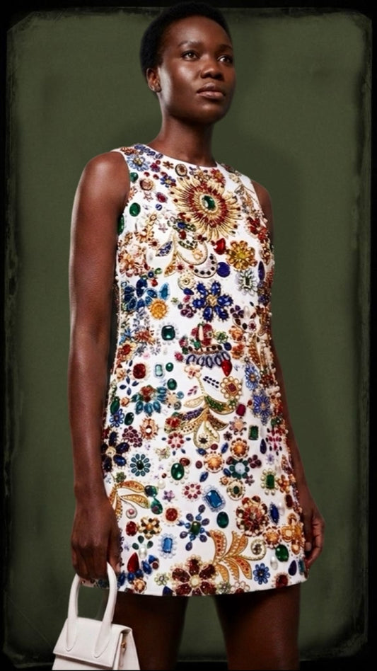 Women’s Hand Beaded Dress