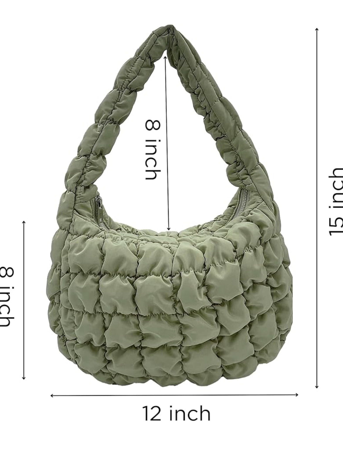 Handmade Puff Shoulder Bag