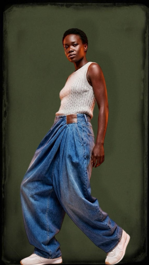 Women’s Wide Leg Baggy Jeans