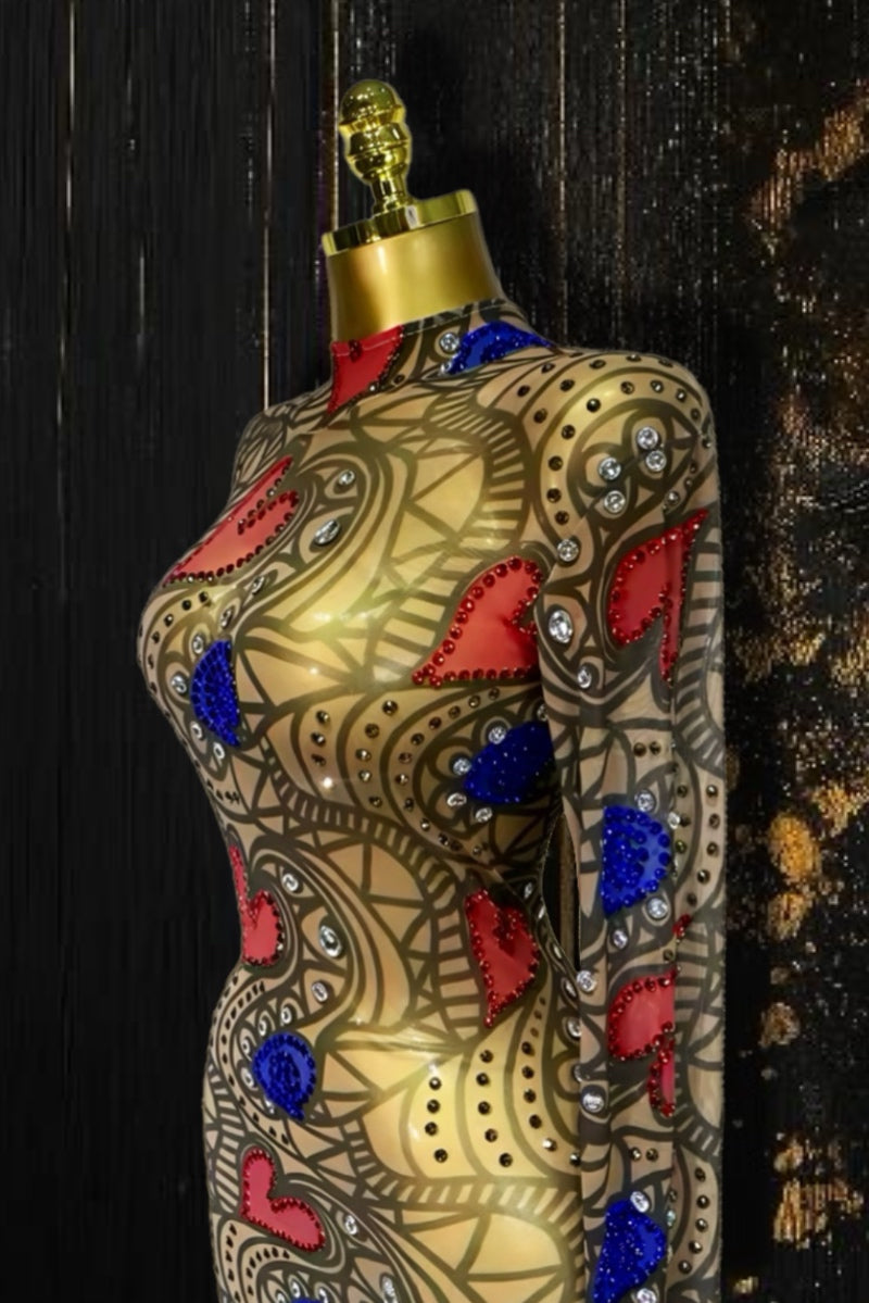 Sparkly Diamond Dress