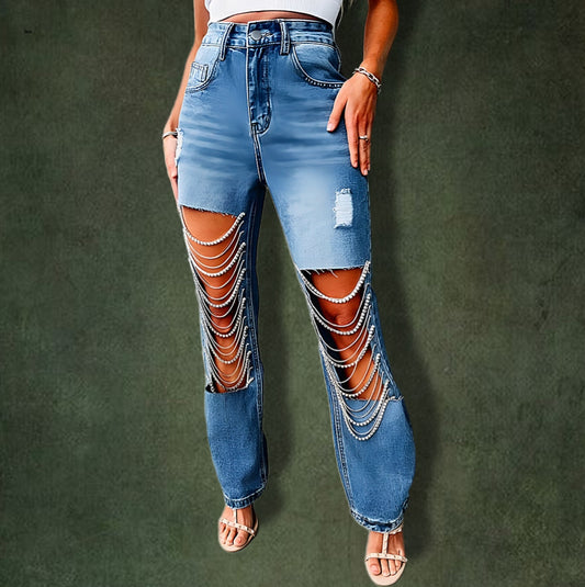 Women’s Crafted Rhinestone Jeans