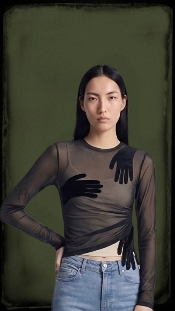 Hands All Over Women’s Blouse