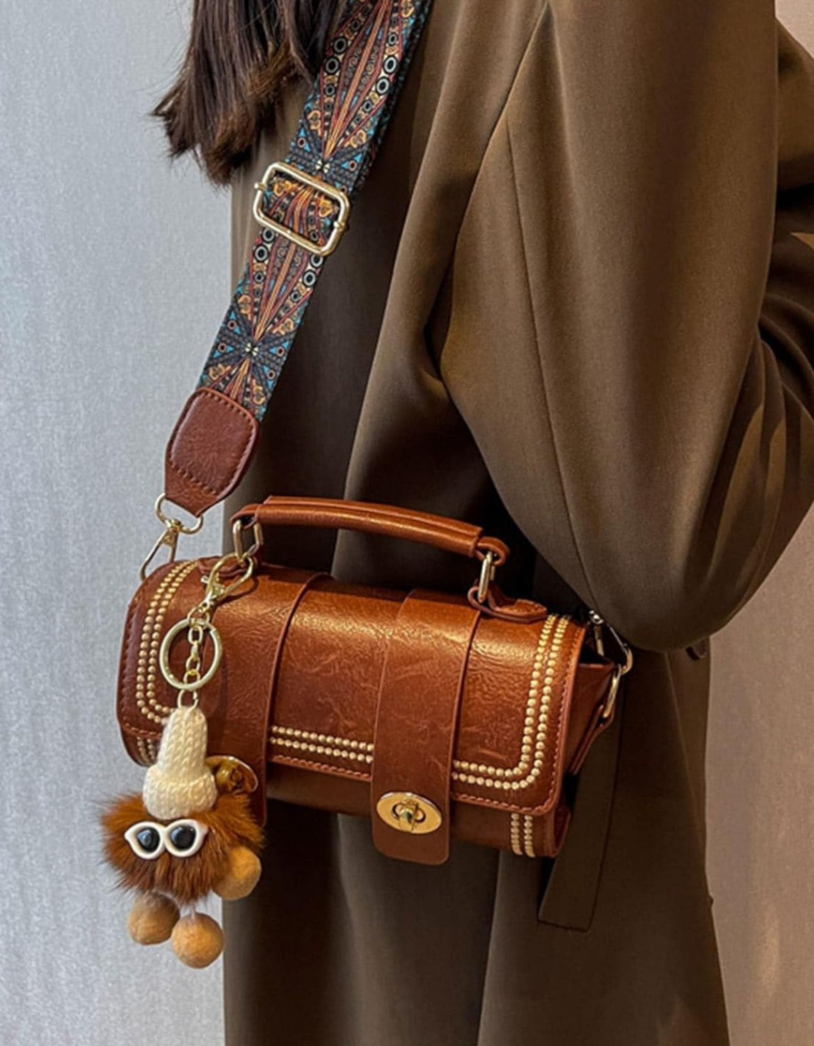 Leather Shoulder Bag