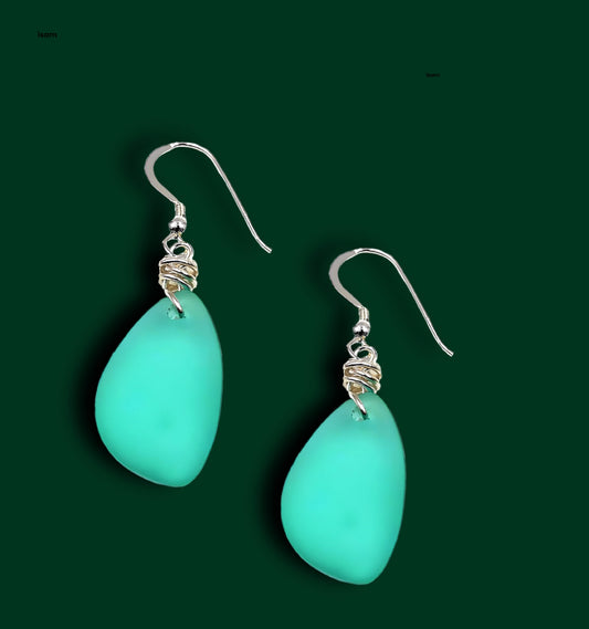 Handmade Sea Glass Earrings