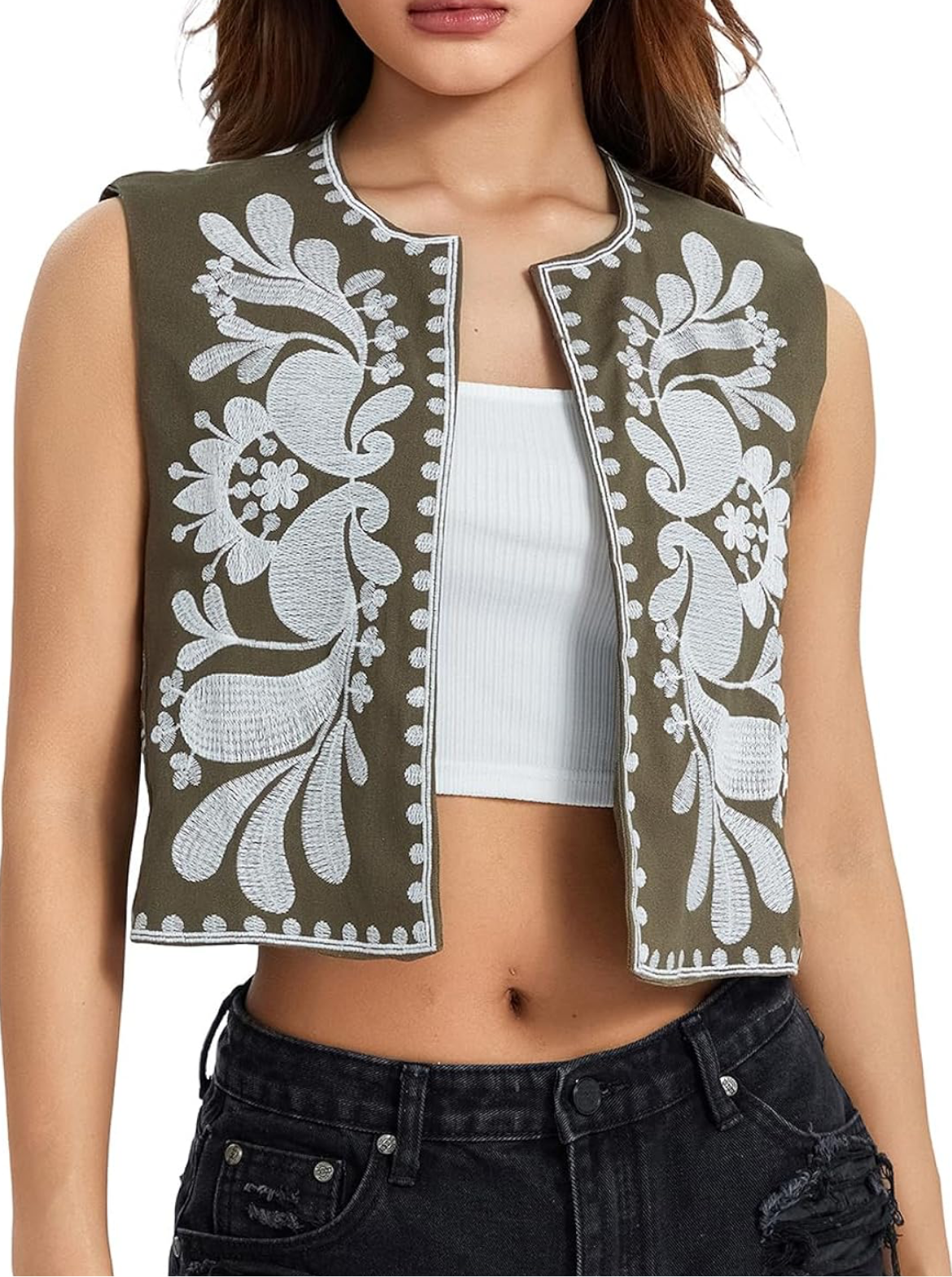 Handmade Embroidered Vest