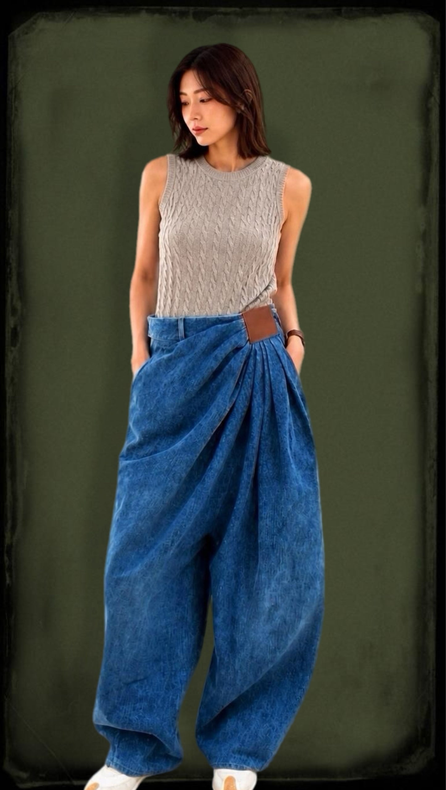 Women’s Wide Leg Baggy Jeans