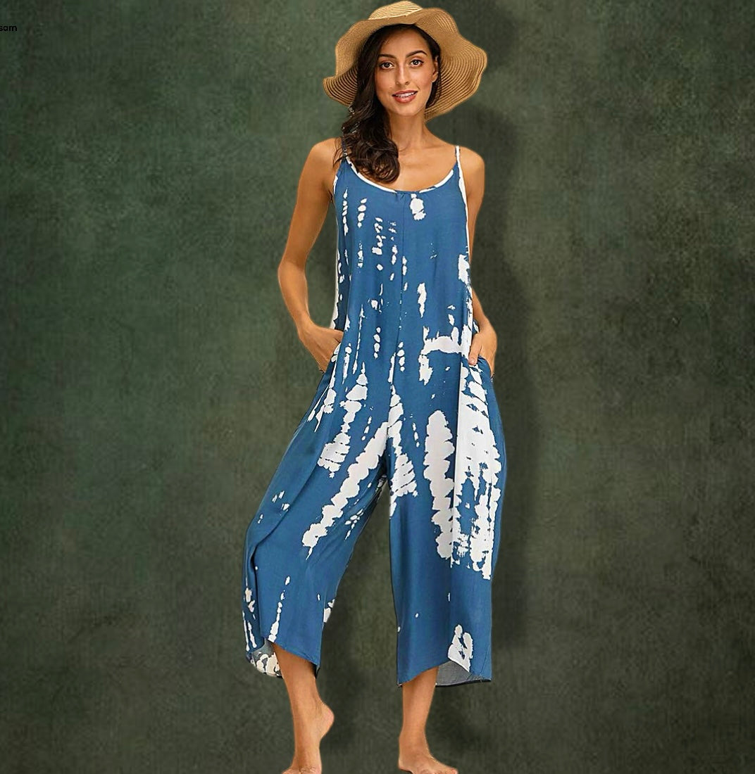 Women’s Wide Legs Jumpsuit