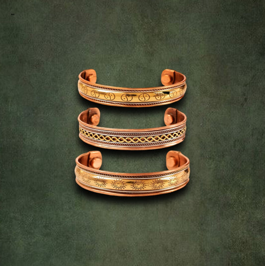 Copper Bracelet Tibetan Style Bracelets