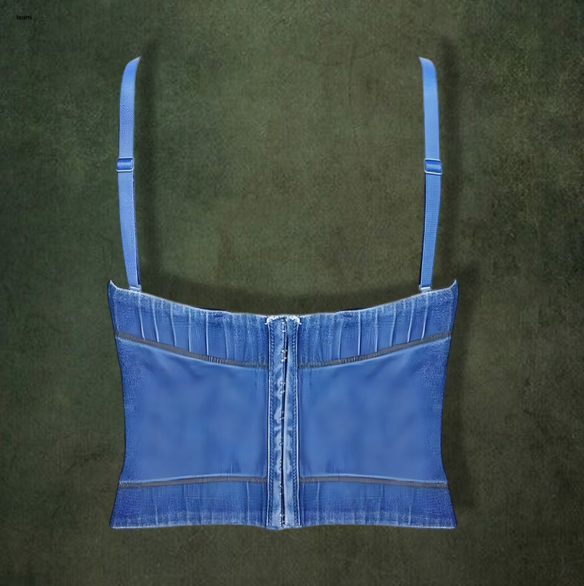 Handcrafted Denim Corset