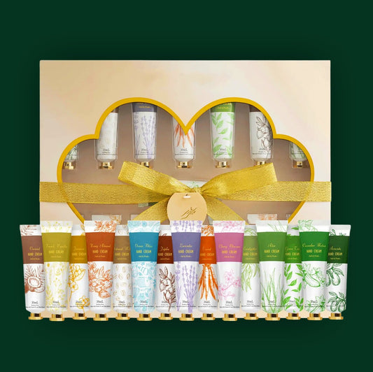 Aromatherapy Lotion Home Spa- Hand Cream Set, 15pc