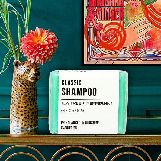 Classic Shampoo Bar - Tea Tree and Peppermint