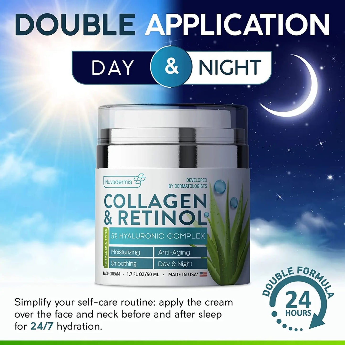 Collagen & Retinol Cream - Anti-Aging Lotion