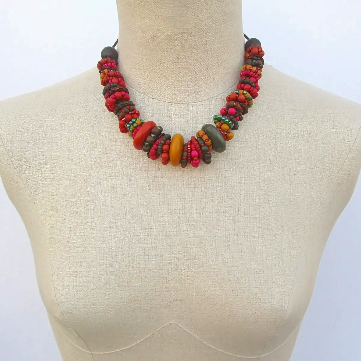 Handmade Necklace Comes In 2 Colors