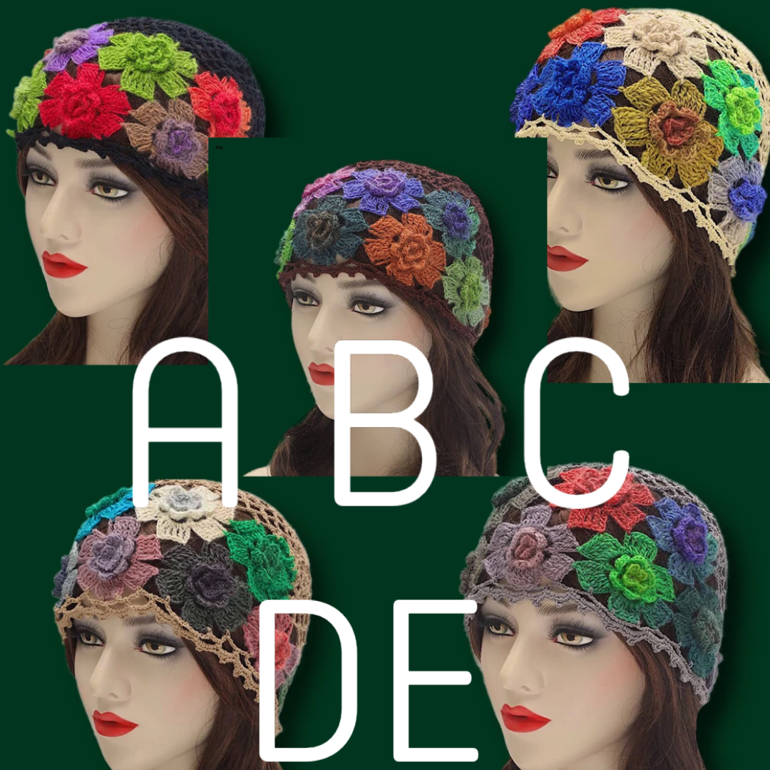 Handmade Knitted Hats Comes In Many Colors