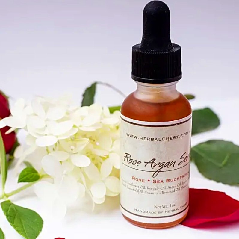 Rose Argan Anti Aging Serum Oil - Nourishing - Sonya's Warehouse